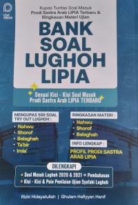 BANK SOAL LUGHOH LIPIA