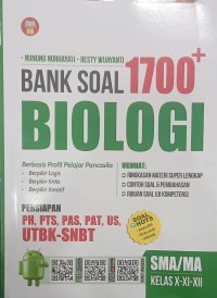Image of 1700 Plus Bank Soal Biologi SMA/MA