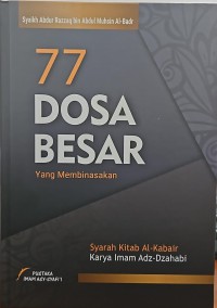 77 DOSA BESAR  YANG MEMBINASAKAN