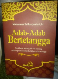 Adab-Adab Bertetangga