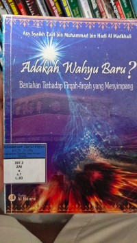Image of Adakah Wahyu Baru?