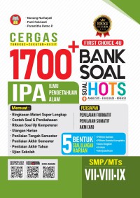 Image of Cergas 1700+ Bank Soal IPA SMP/MTs