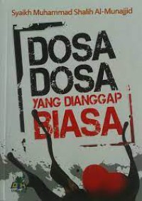 Dosa-Dosa YANG DIANGGAP BIASA