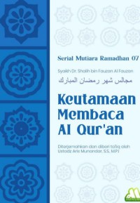 Keutamaan Membaca Al Qur'an pdf
