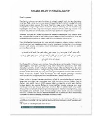 NEGARA ISLAM VS NEGARA KAFIR pdf