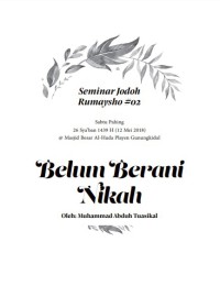 PDF. Belum Berani Nikah