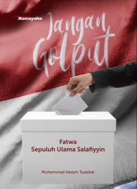 PDF. Jangan Golput