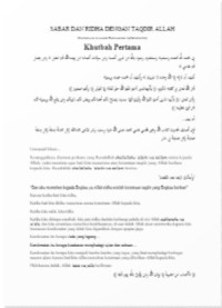 PDF. Kumpulan Khutbah Jum'at