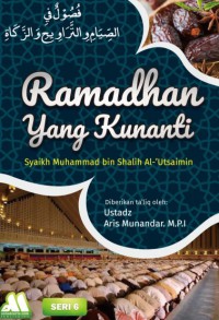 Ramadhan yang Kunanti = فصول في الصيام و التراويح و الزكاة pdf