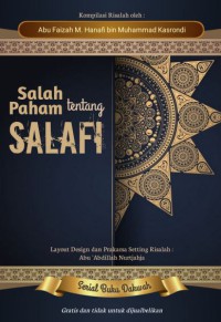 Salah Paham tentang SALAFI pdf