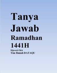 Image of Tanya Jawab Ramadhan 1441 pdf