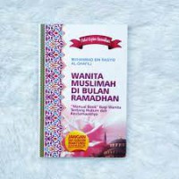 Wanita Muslimah di bulan Ramadhan