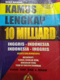 Kamus Lengkap 10 Milliard