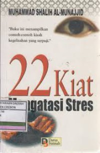 22 kiat Mengatasi stres