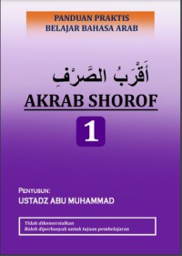 Akrab Shorof Jilid 1 pdf