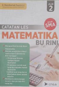 Image of CATATAN LES MATEMATIKA BU RINI
