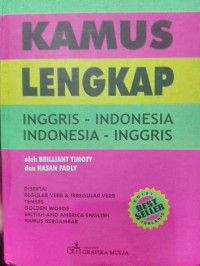 KAMUS LENGKAP INGGRIS-INDONESIA INDONESIA-INGGRIS