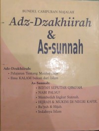 BِِUNDEL CAMPURAN MAJALAH Adz-Dzakhiirah & As-Sunnah